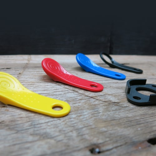 Porte-clés jaune